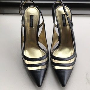 Dolce & Gabbana slingback pumps. 100% authentic.